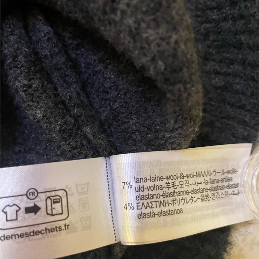 Zara Anthracite Knot Hooded Sweater and Pants 8/9 - Picture 9 of 15